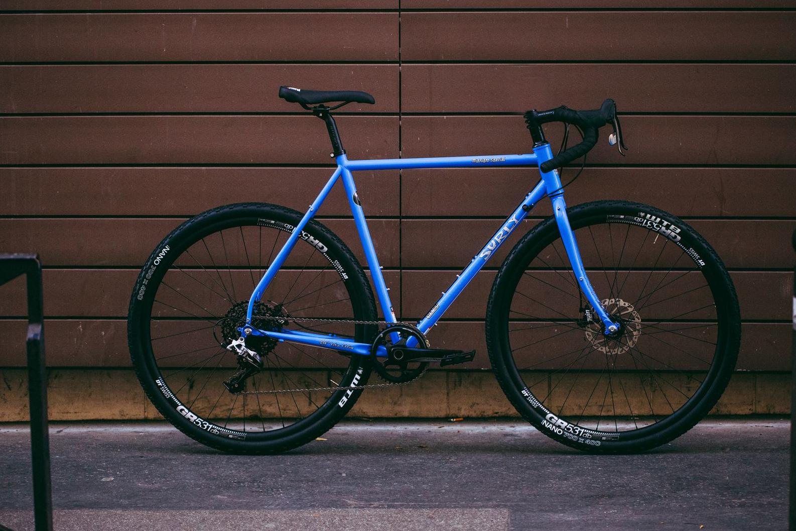 Gravel bike cadre acier
