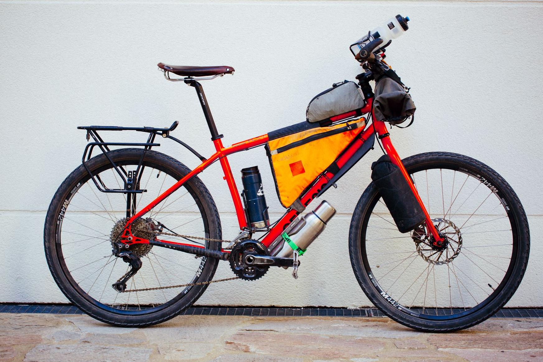 Le vélo de Jérémy pour Alaska-Patagonie