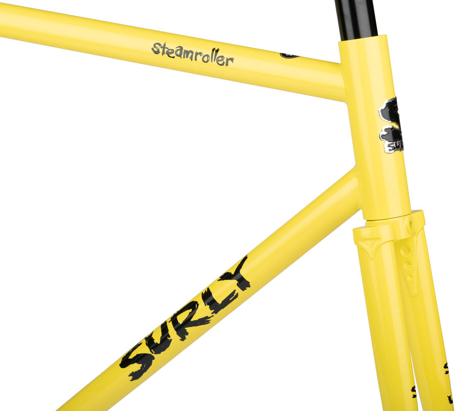 Surly STEAMROLLER Kit cadre fourche yellow   49cm  