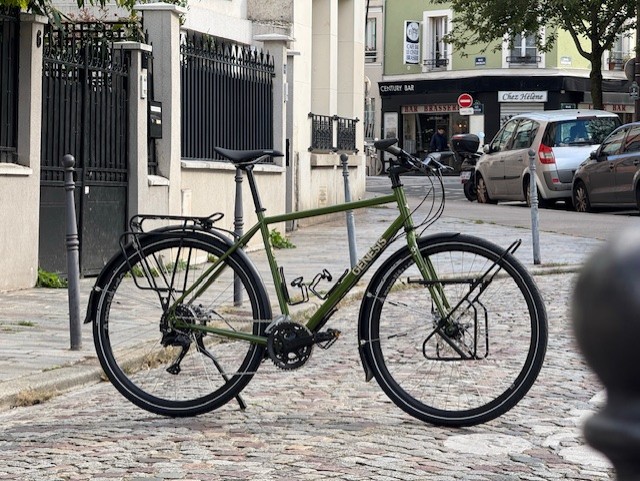 Genesis Tour de Fer 10 M, flat bar vert 2025
